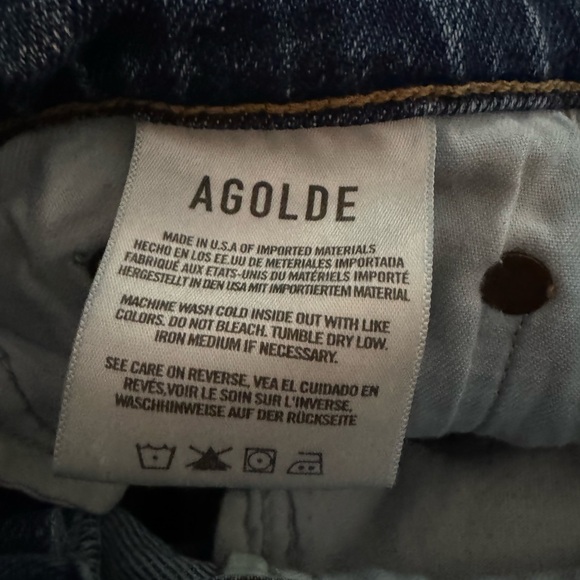 Agolde Nico In Betray Jeans - Size 26 (2-4) - Mid-rise - Picture 3 of 6